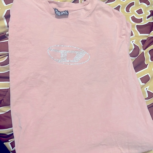 Diesel Tops - Pink diesel Tshirt